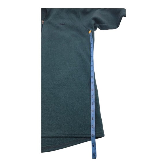 Vtg Patagonia Sweater Men M Green Capilene Fleece Pullover USA Gorpcore Camping - Picture 5 of 8